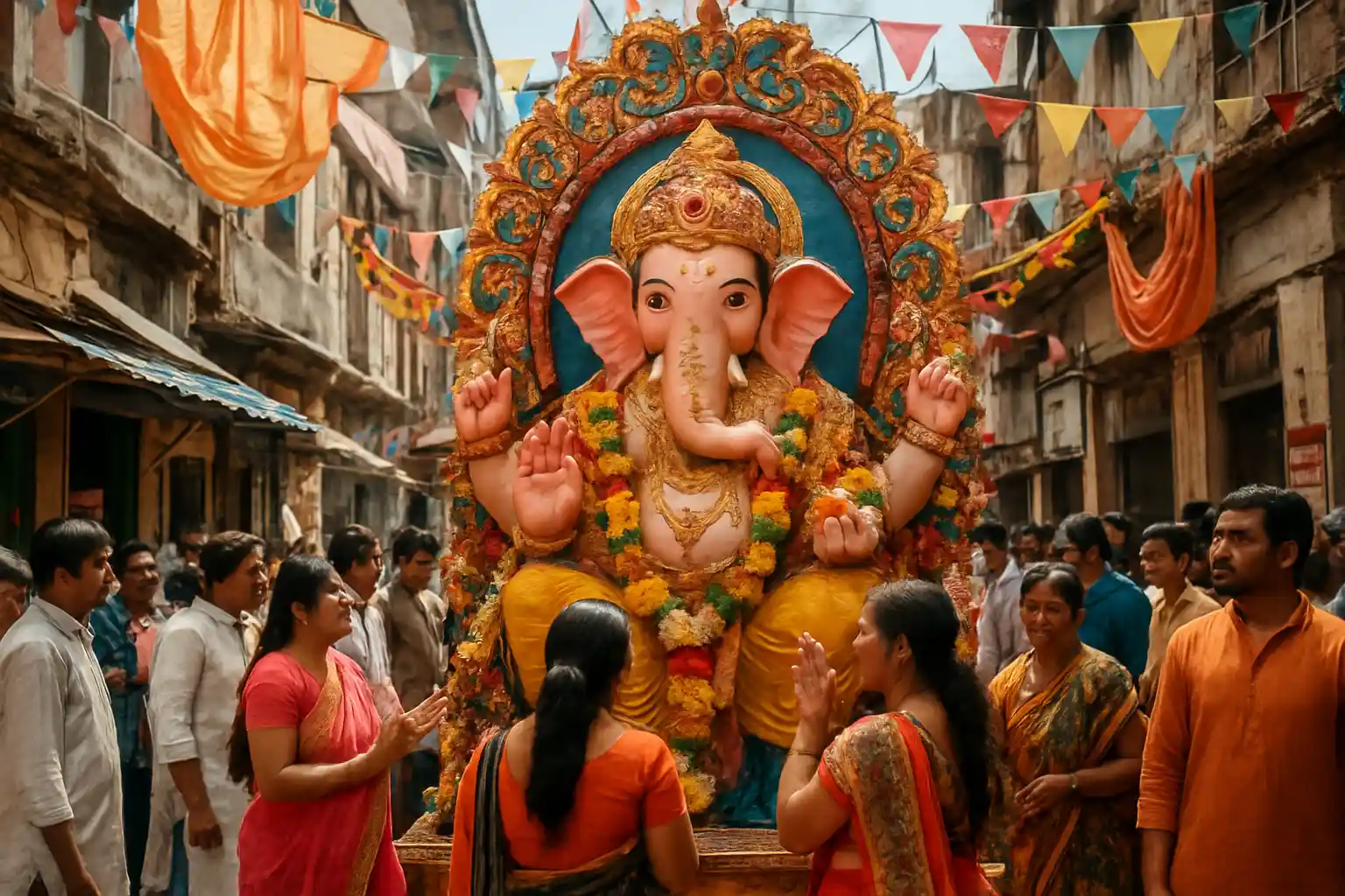 8. Visit the Ganesh Utsav - YahTrip Travel Guide