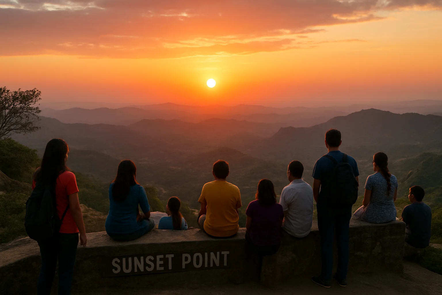 3. Enjoy Sunsets at Sunset Point - YahTrip Travel Guide