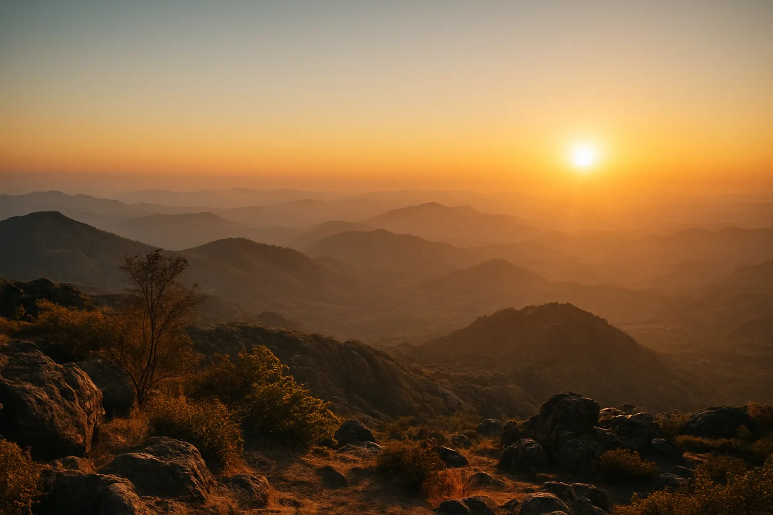 3. Sunrise at Guru Shikhar - YahTrip Travel Guide