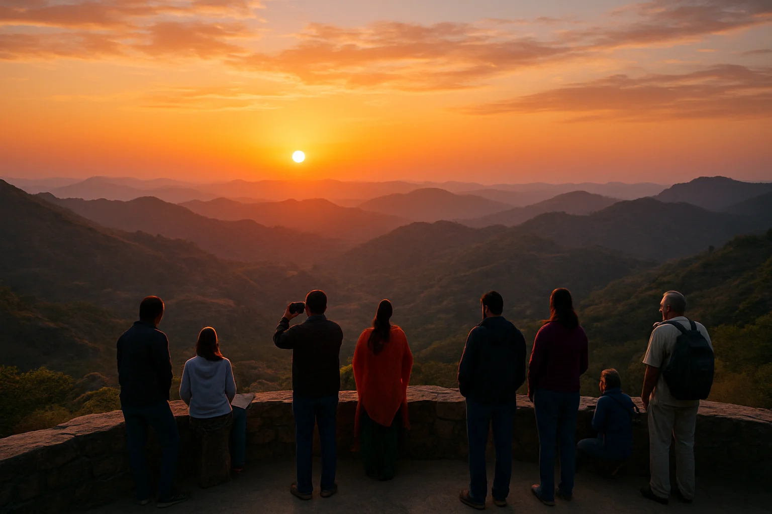 3. Sunset Point - YahTrip Travel Guide