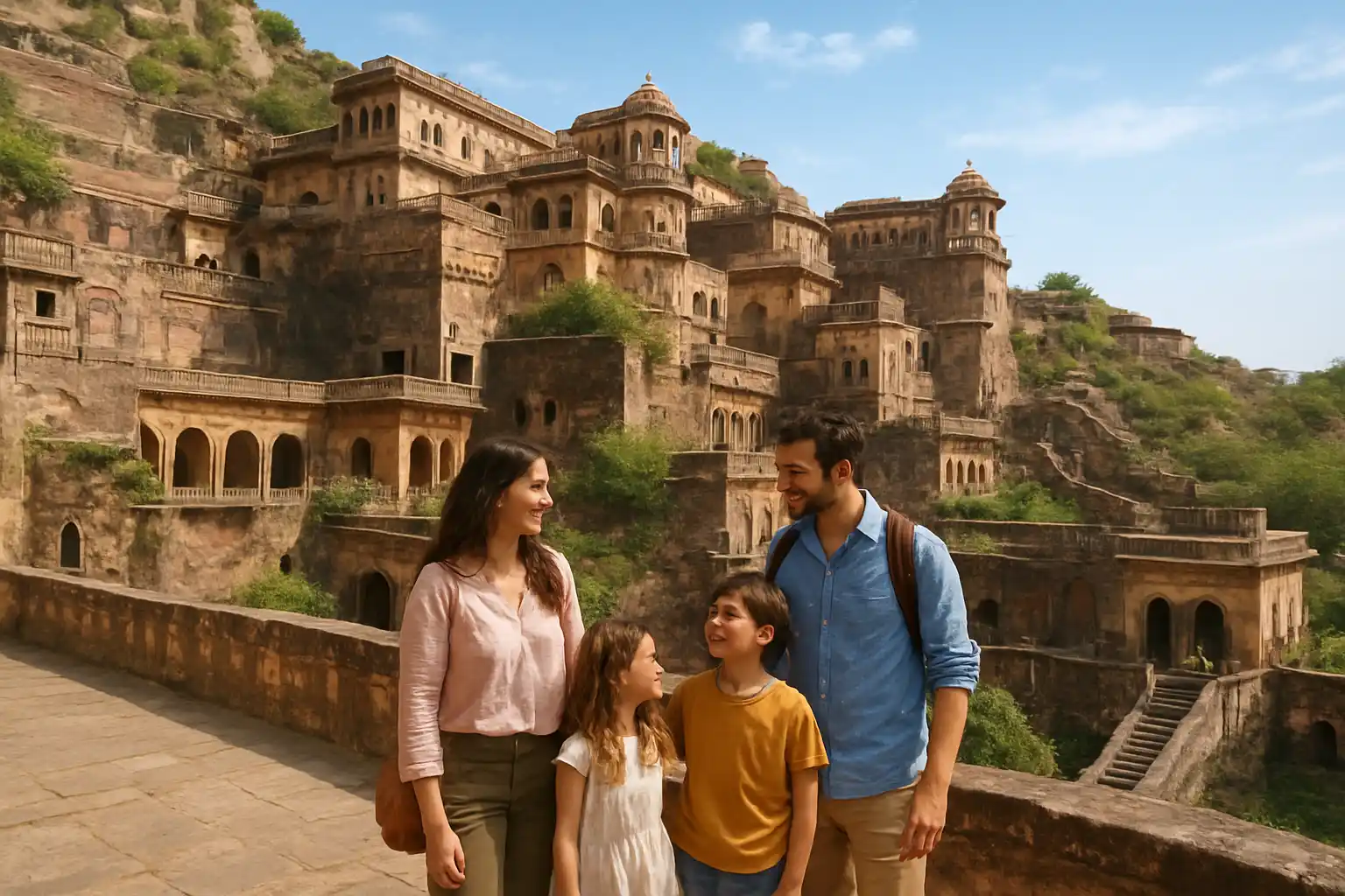 1. Visit Neemrana Fort-Palace - YahTrip Travel Guide