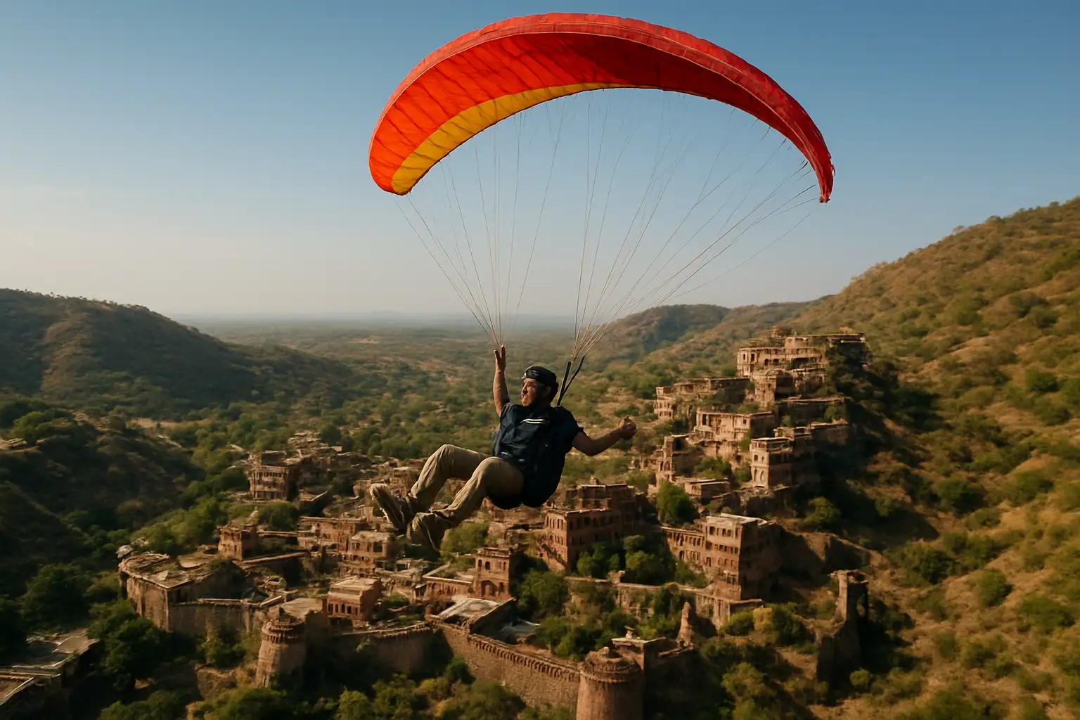 4. Paragliding - YahTrip Travel Guide