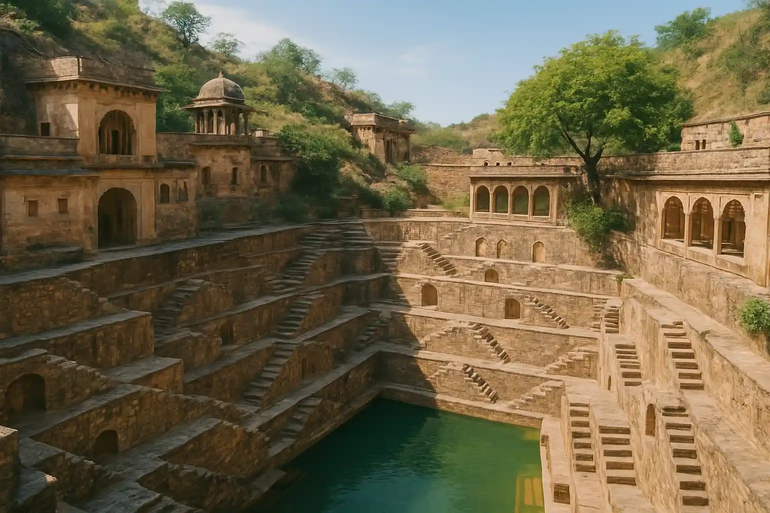 4. Visit the Step Well (Baori) - YahTrip Travel Guide