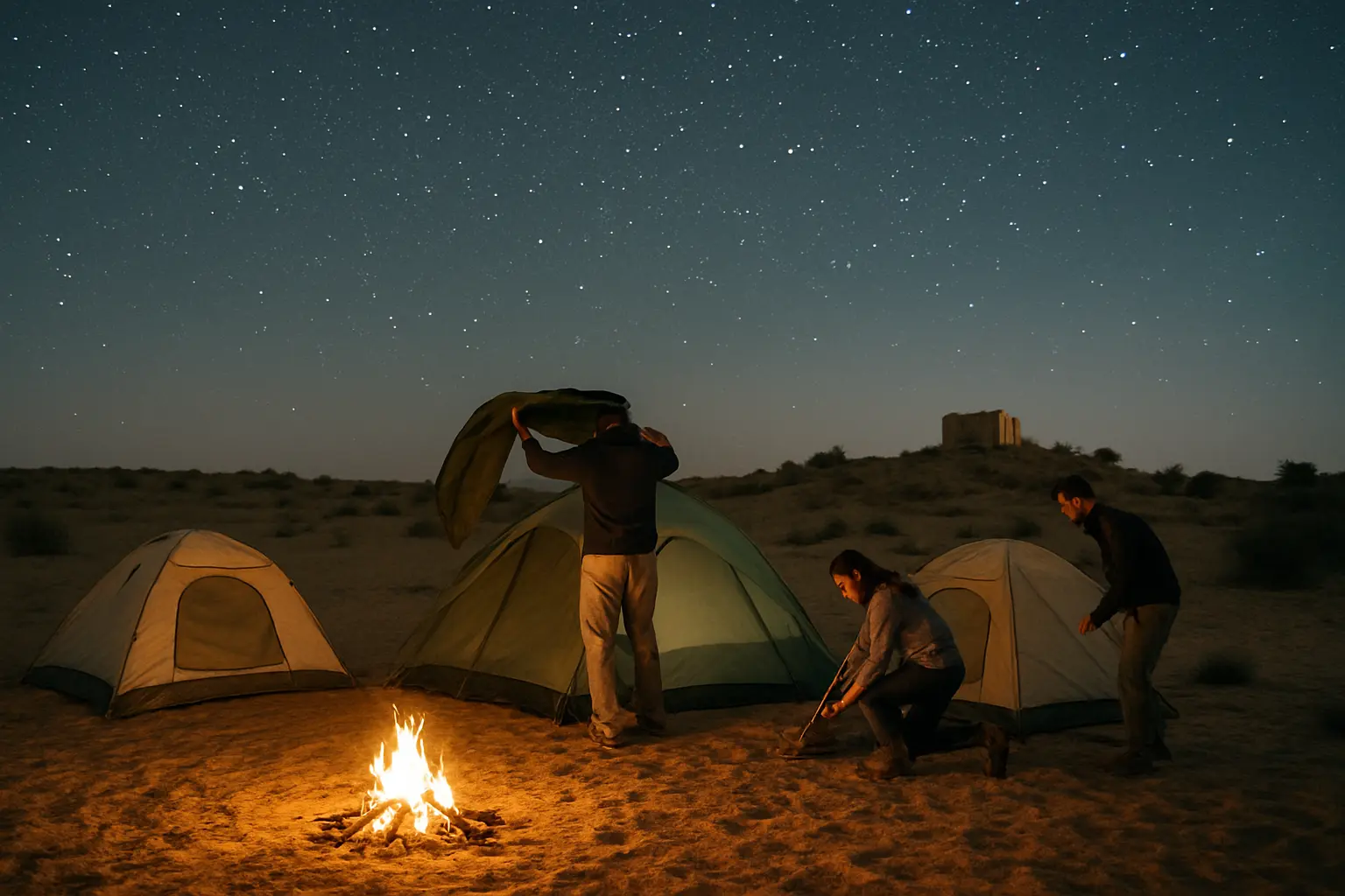 4. Desert Camping - YahTrip Travel Guide