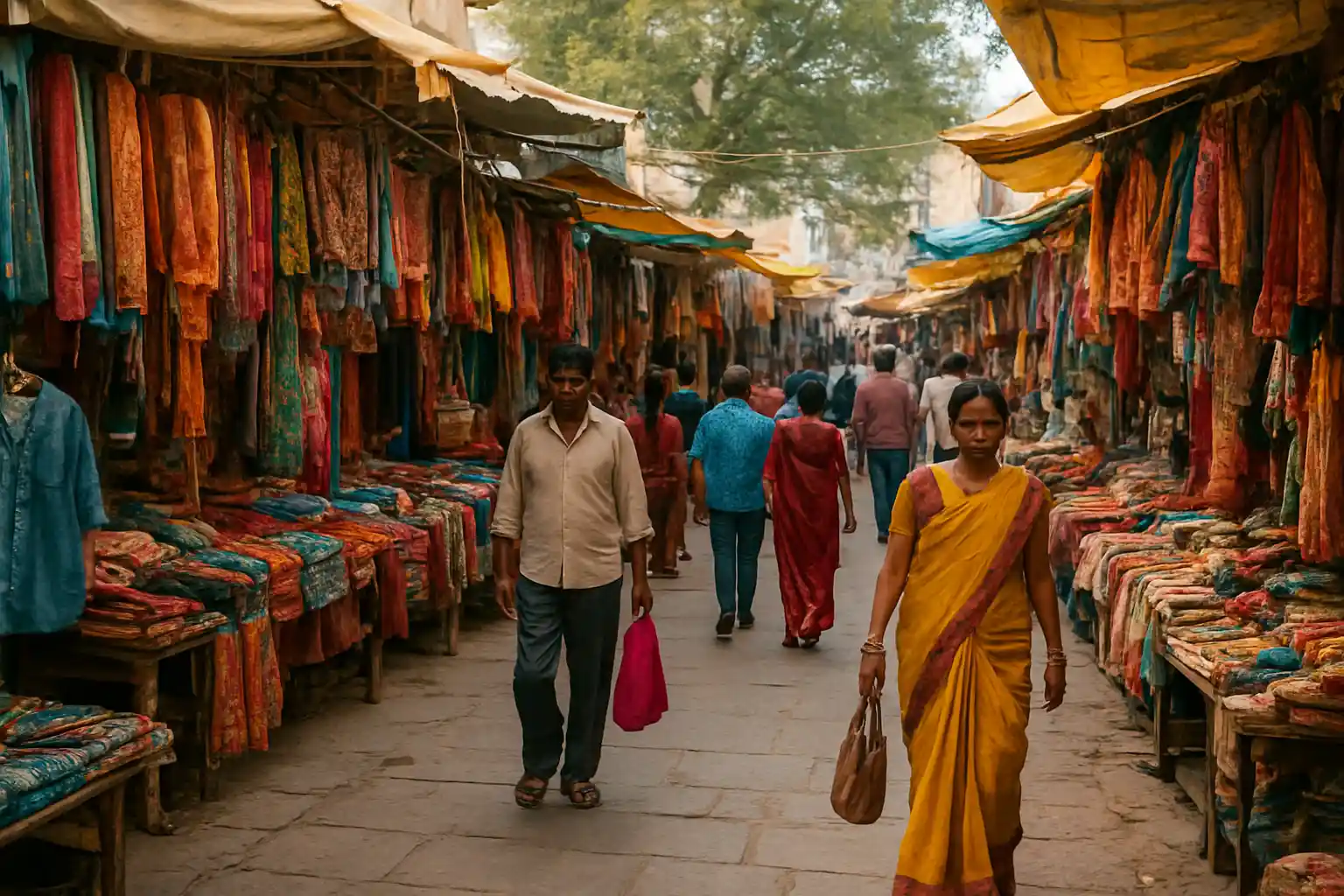 3. Stroll Through the Pushkar Bazar - YahTrip Travel Guide