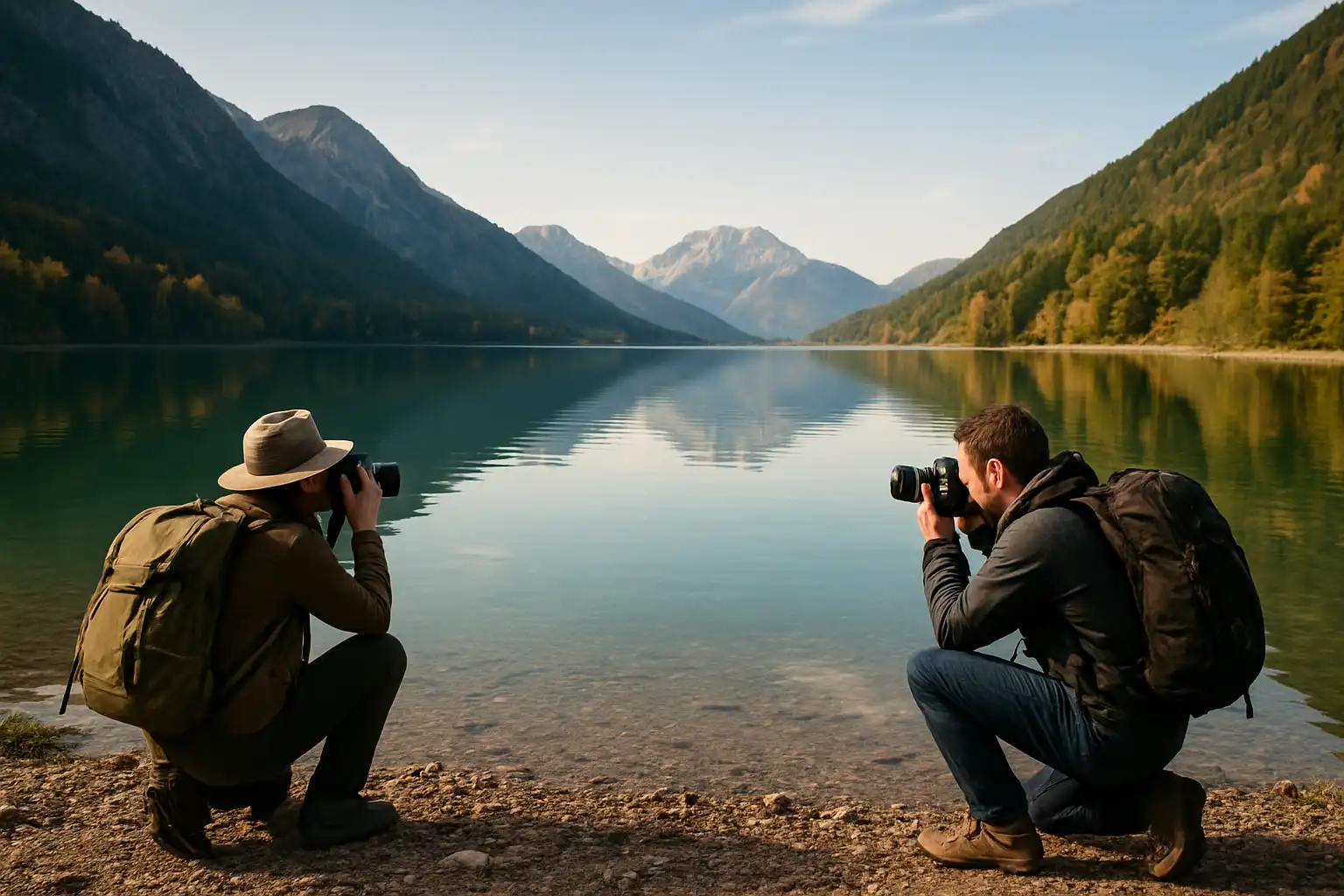 7. Photography at Surwal Lake - YahTrip Travel Guide