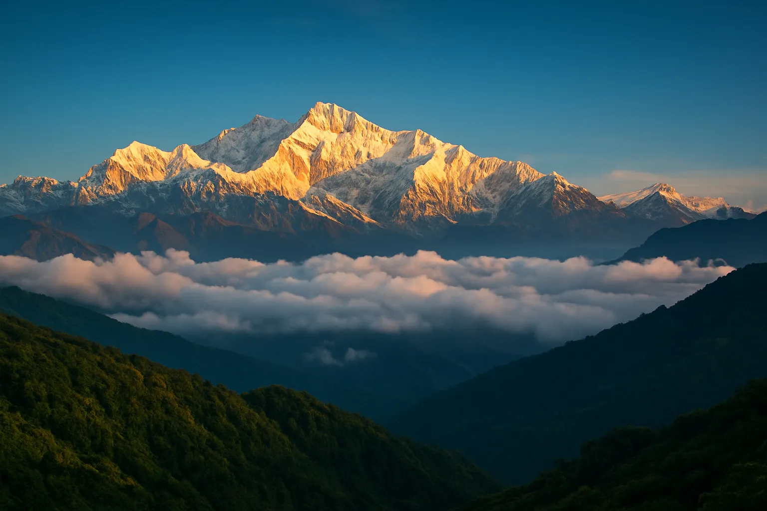 1. Visit the Majestic Kanchenjunga - YahTrip Travel Guide