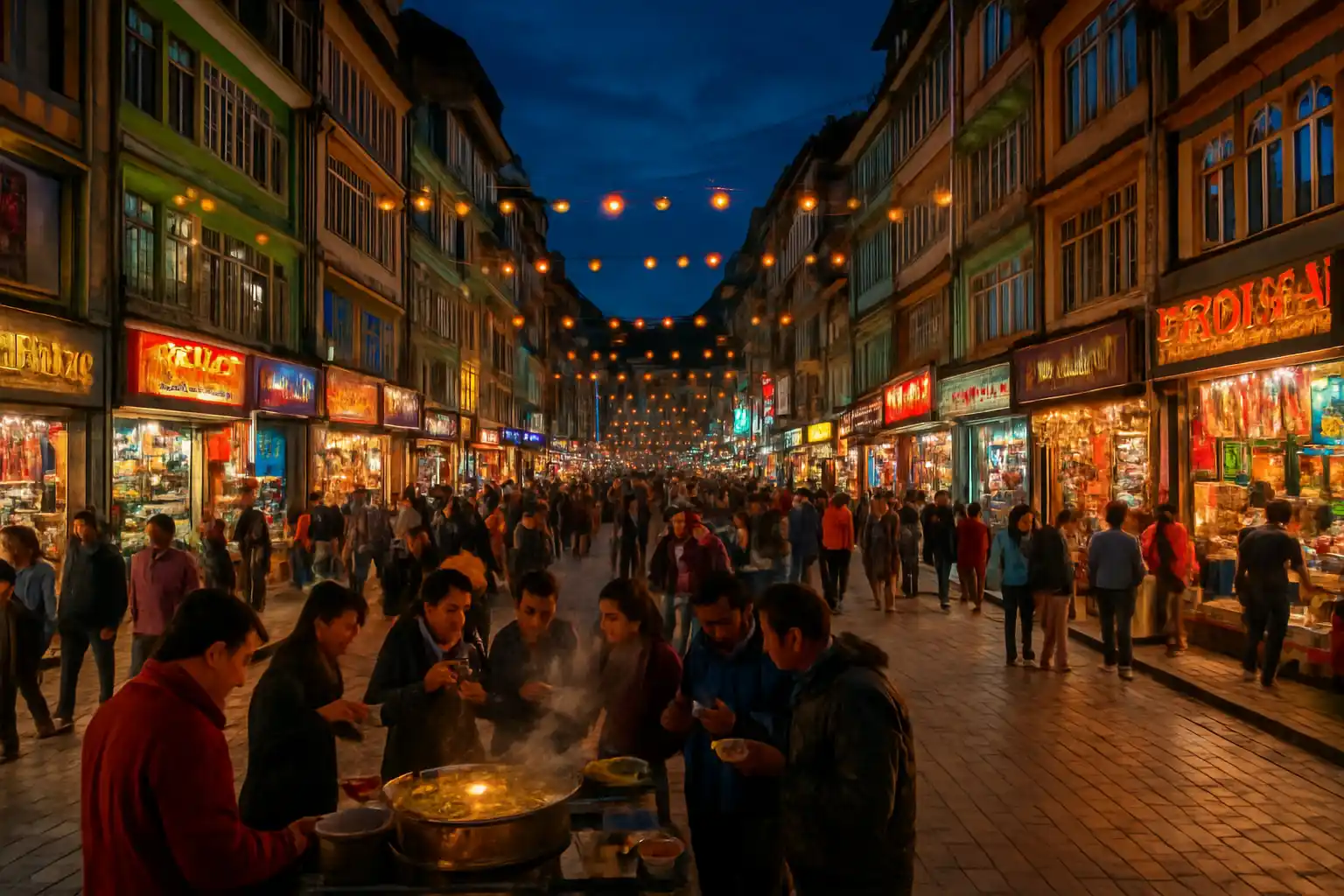 3. Explore Gangtok's MG Road - YahTrip Travel Guide