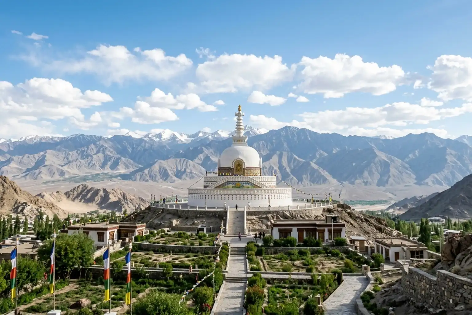 2. Shanti Stupa - YahTrip Travel Guide