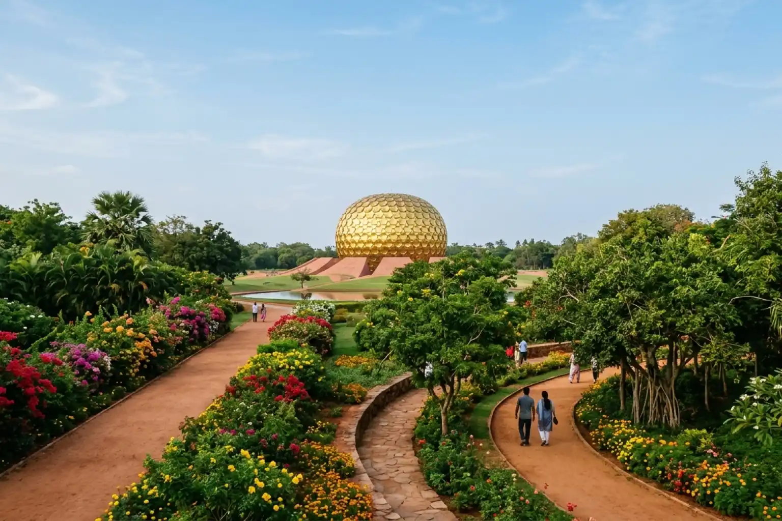 1. Auroville - YahTrip Travel Guide