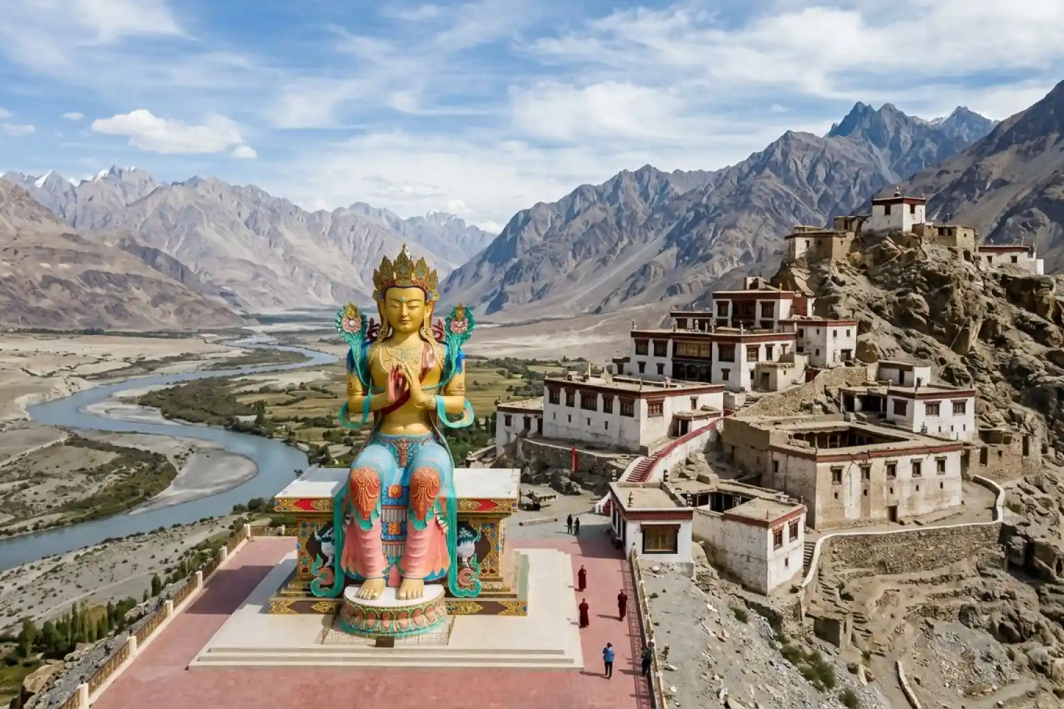 5. Diskit Monastery - YahTrip Travel Guide