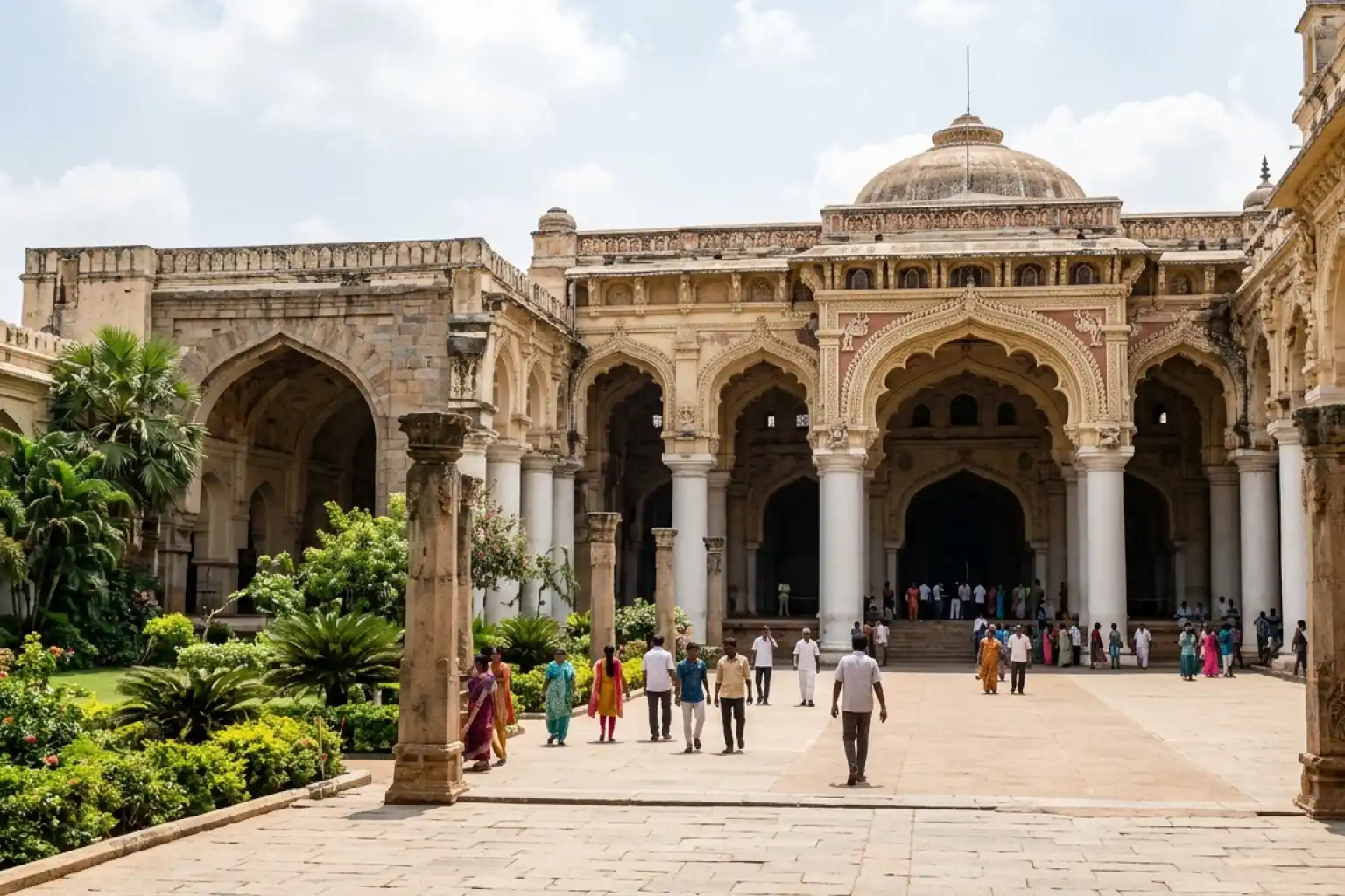 2. Thirumalai Nayakkar Mahal - YahTrip Travel Guide