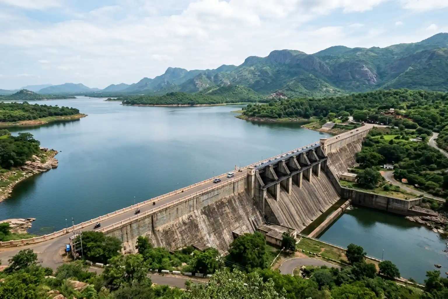 6. Vaigai Dam - YahTrip Travel Guide