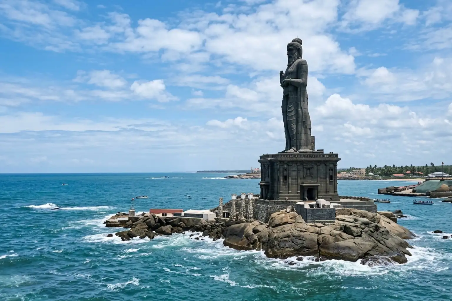 2. Thiruvalluvar Statue - YahTrip Travel Guide