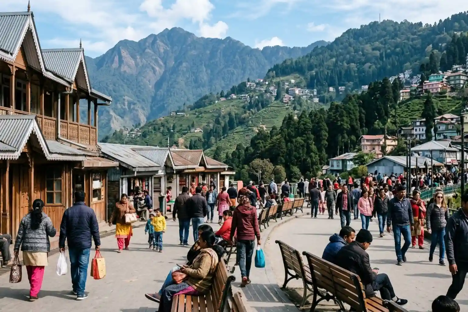 5. Chowrasta and Mall Road - YahTrip Travel Guide