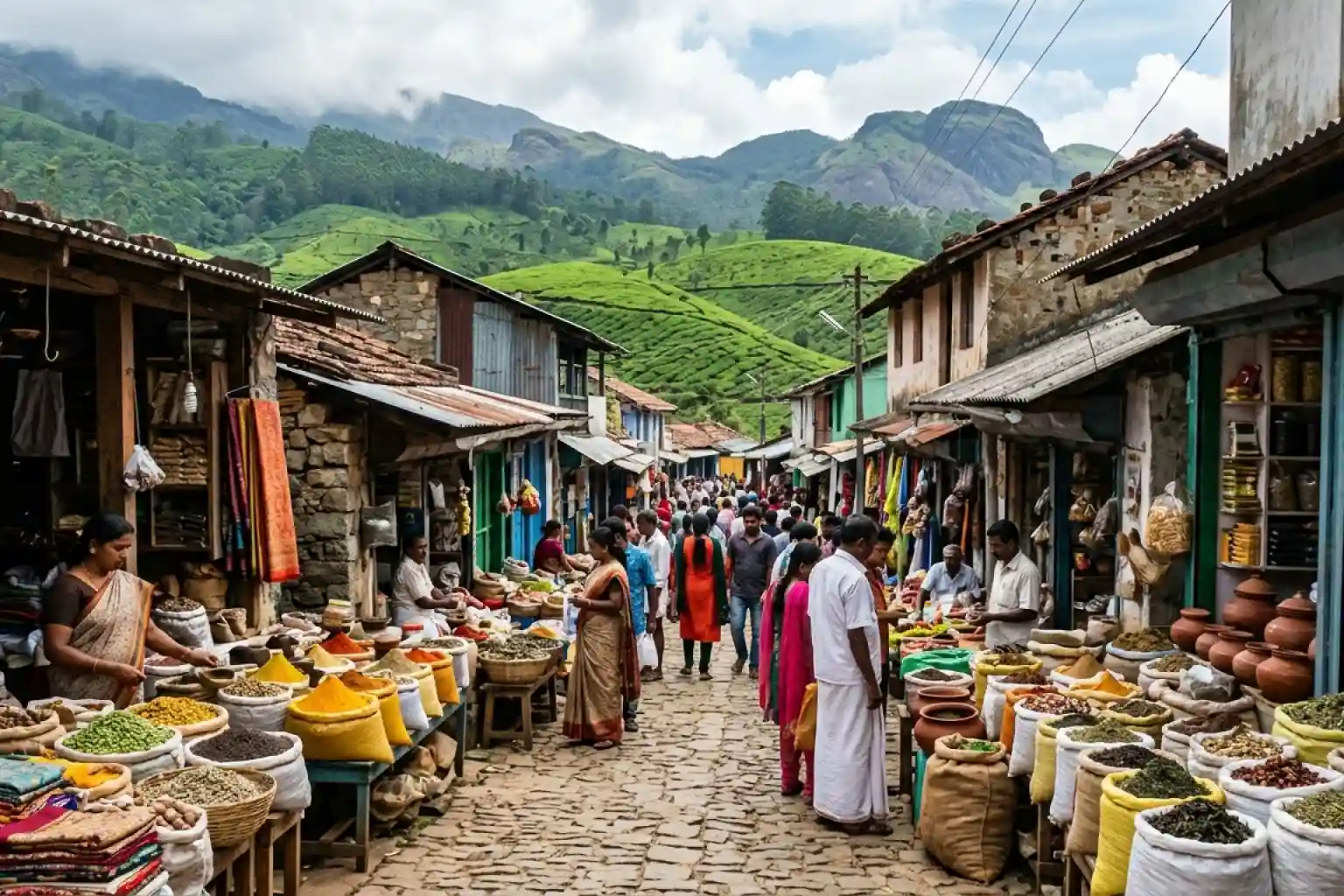 12. Munnar Market - YahTrip Travel Guide