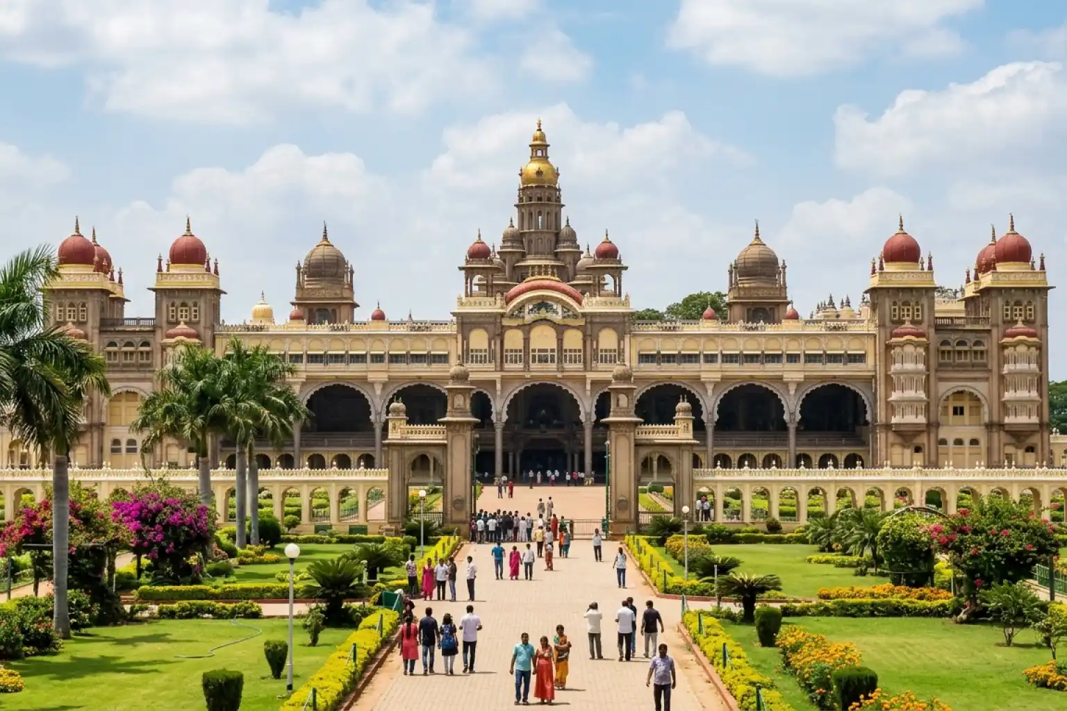 1. Mysore Palace - YahTrip Travel Guide