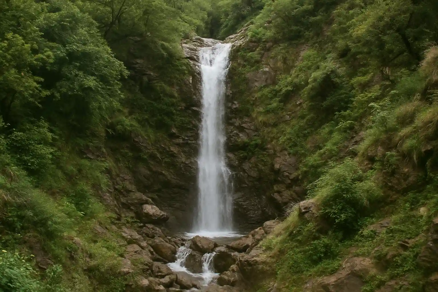 8. Jharipani Falls - YahTrip Travel Guide