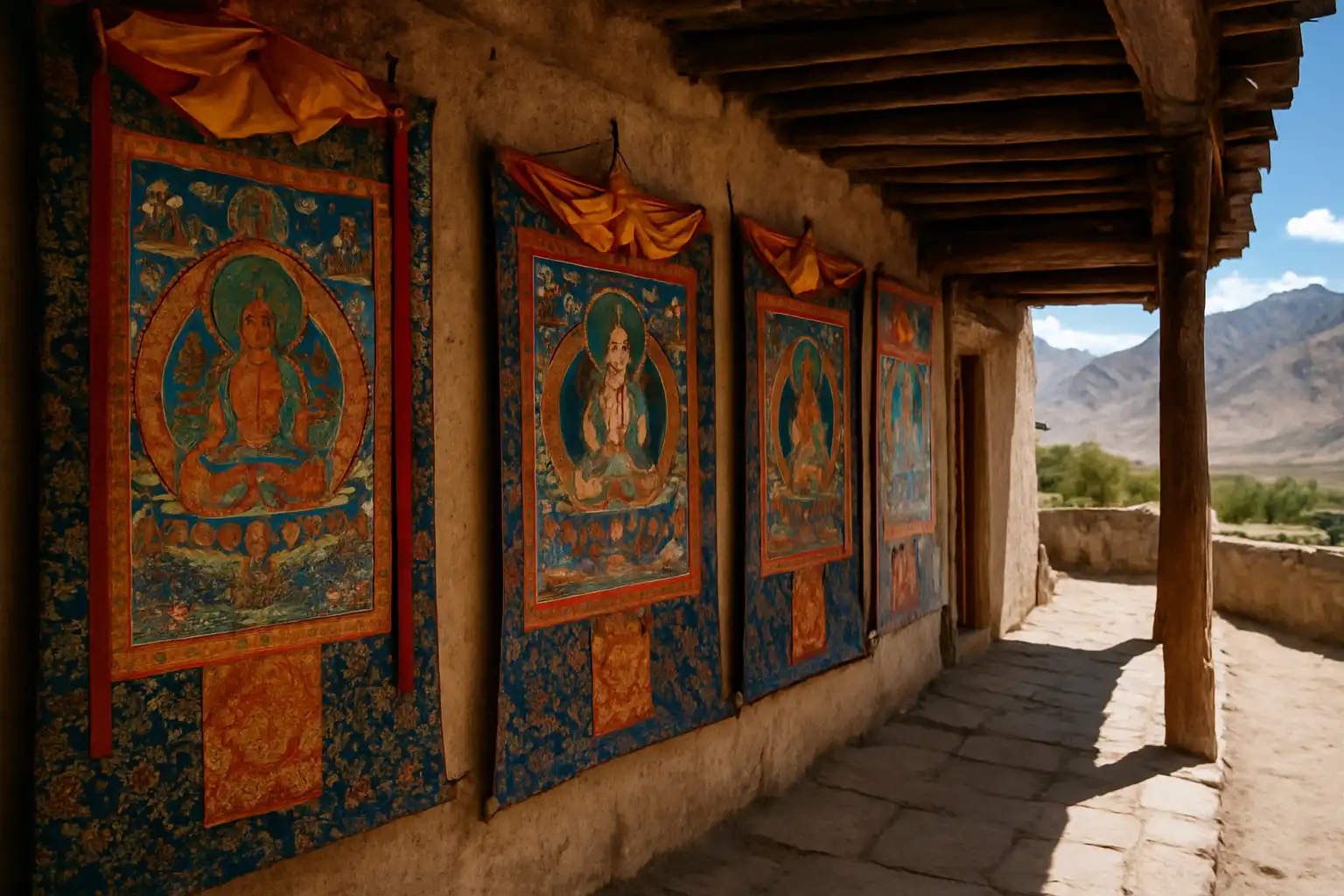 4. Thangka Paintings - YahTrip Travel Guide