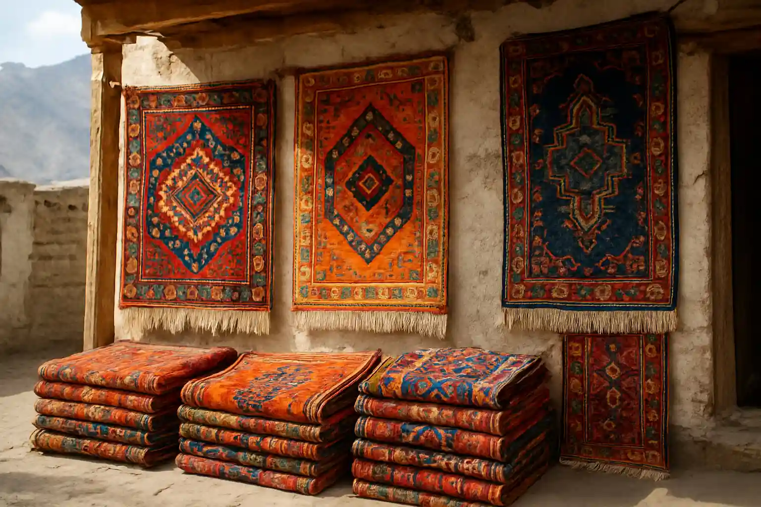 4. Handwoven Rugs - YahTrip Travel Guide