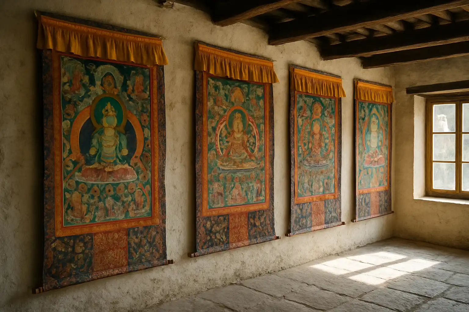 5. Thangka Paintings - YahTrip Travel Guide