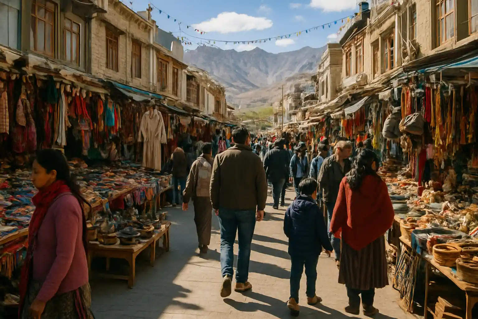 1. Leh Market - YahTrip Travel Guide