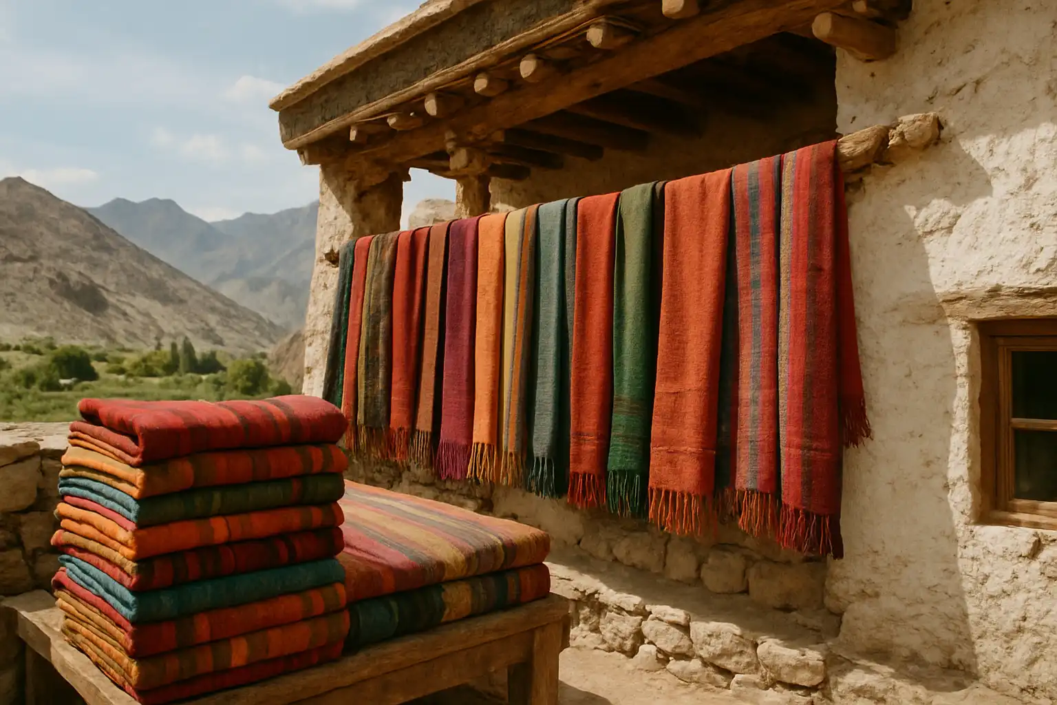 1. Woollen Textiles - YahTrip Travel Guide