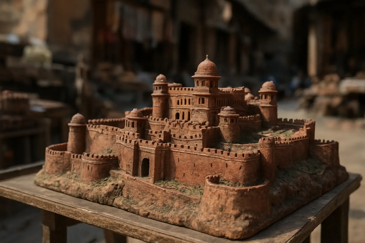 3. Miniature Fort Models - YahTrip Travel Guide