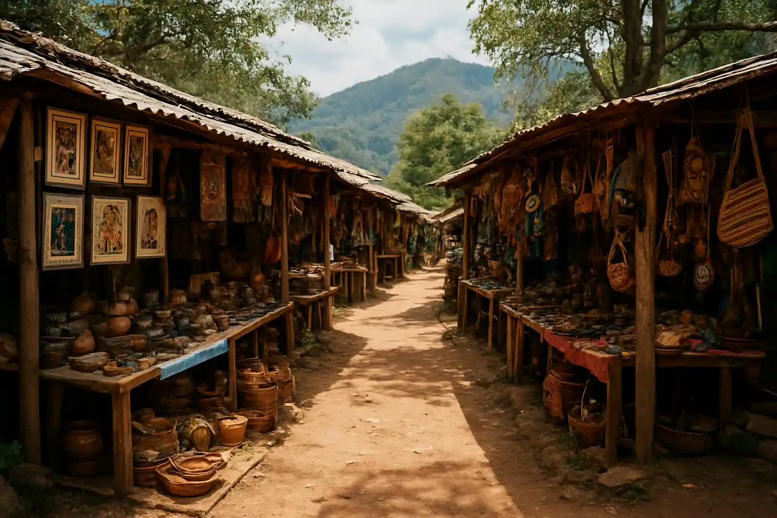 5. The Local Handicraft Market - YahTrip Travel Guide