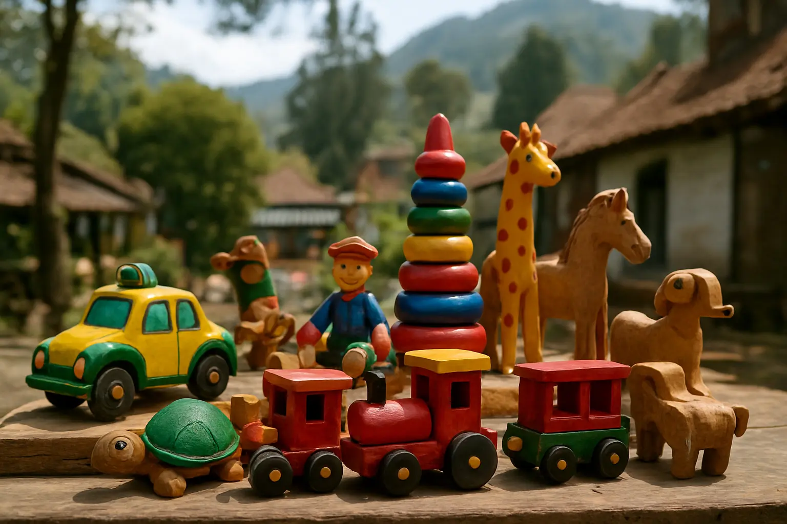 1. Wooden Toys - YahTrip Travel Guide