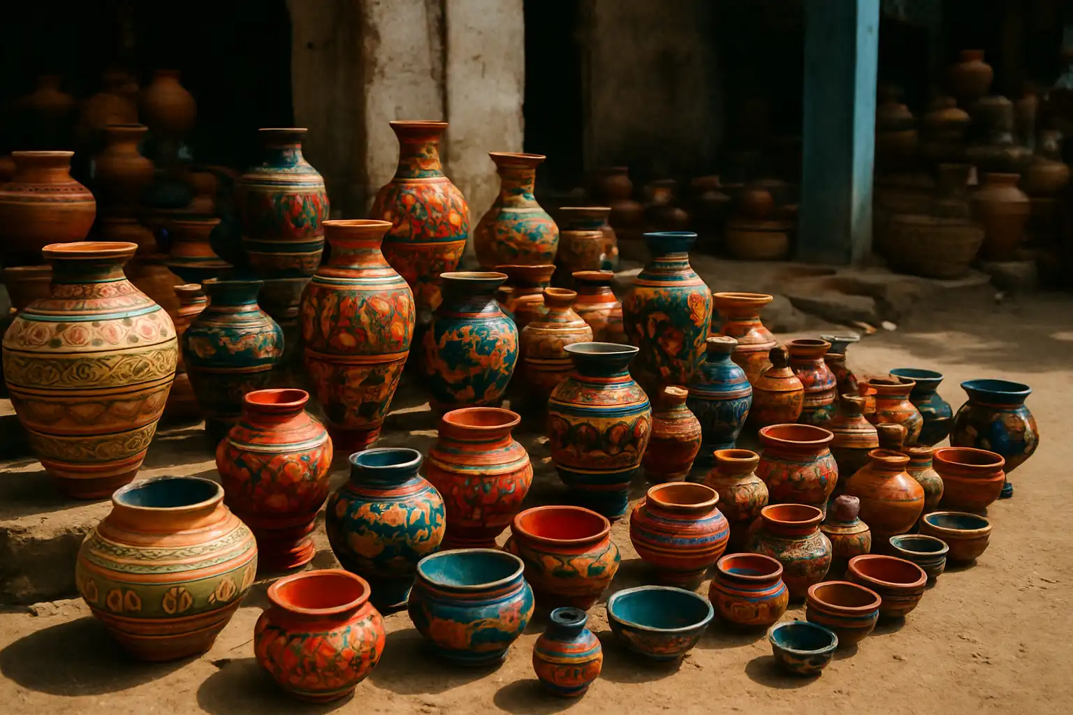 4. Handcrafted Pottery - YahTrip Travel Guide