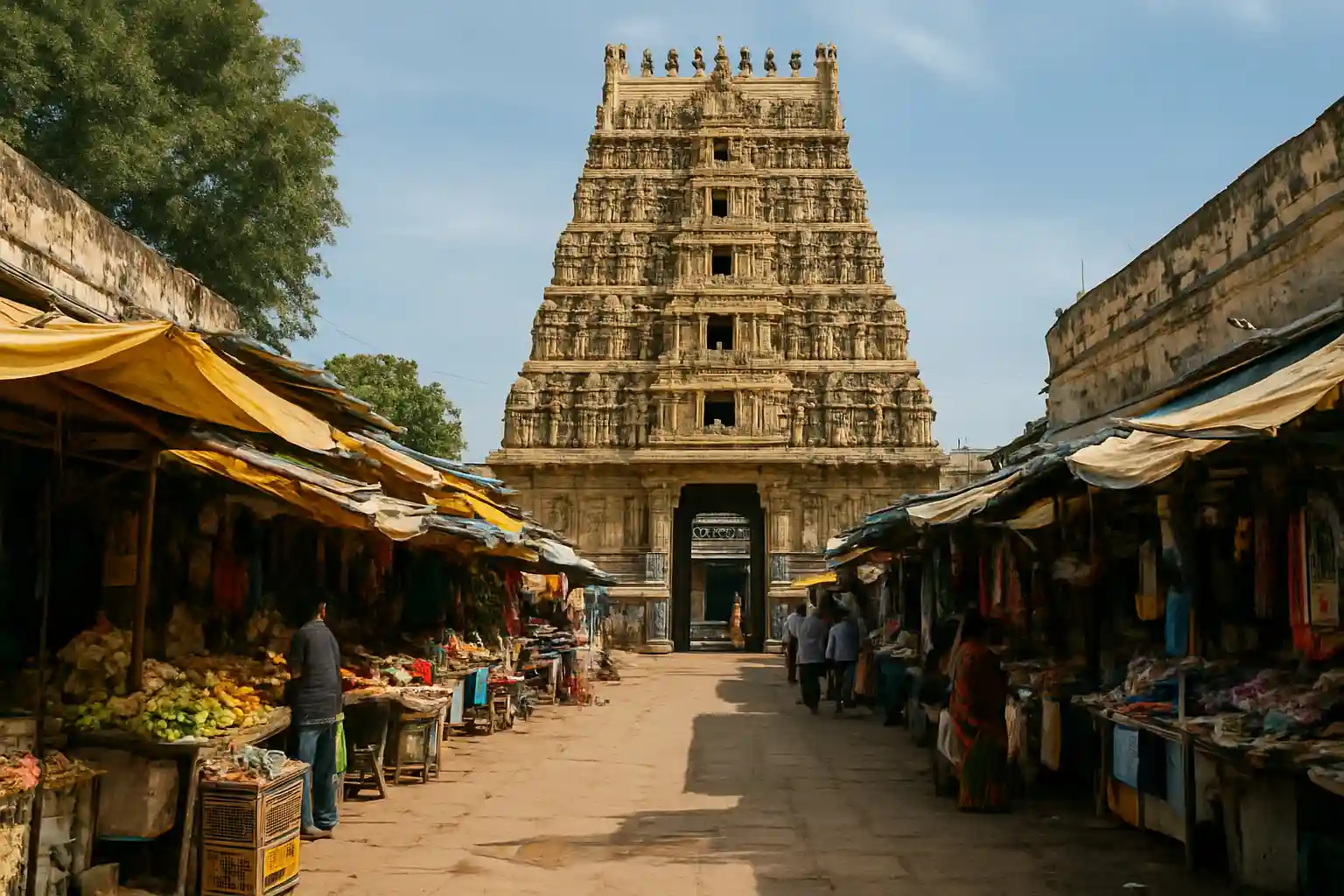 2. Kothandaramaswamy Temple Market - YahTrip Travel Guide