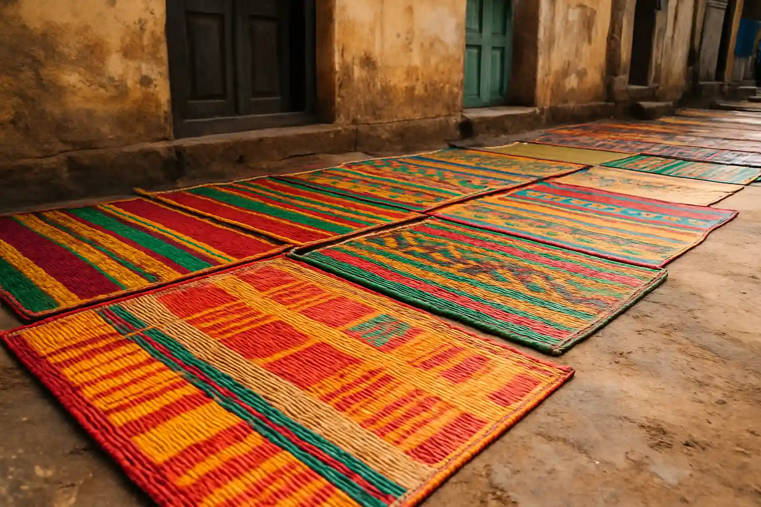 3. Local Handwoven Mats - YahTrip Travel Guide