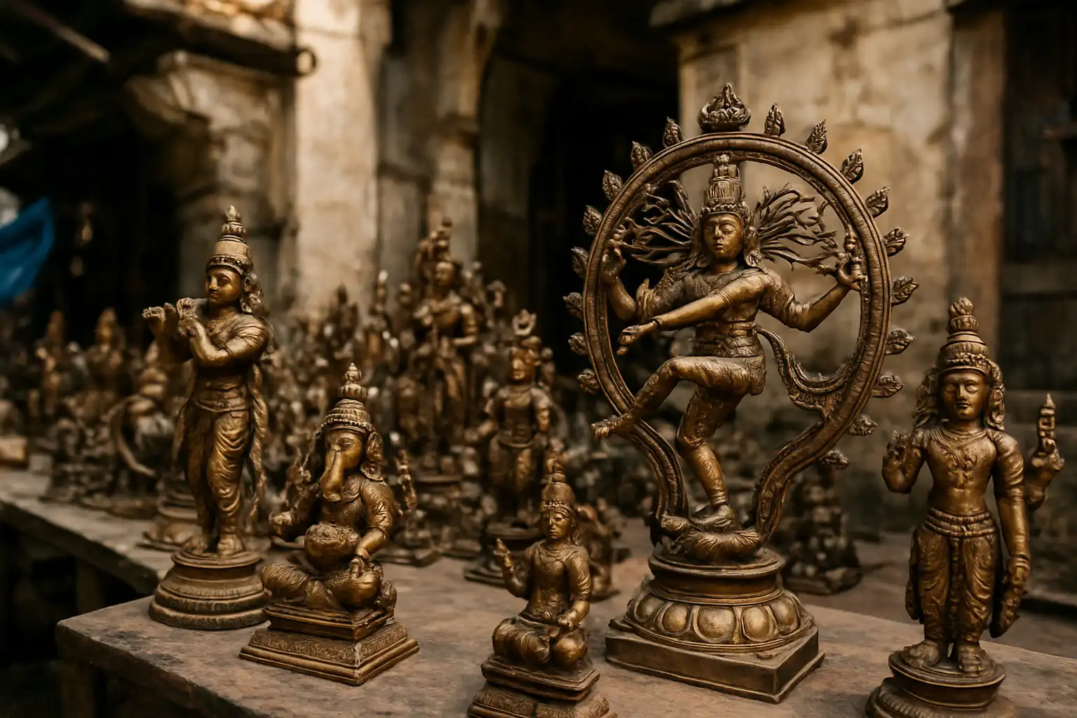 2. Small Bronze Idols - YahTrip Travel Guide