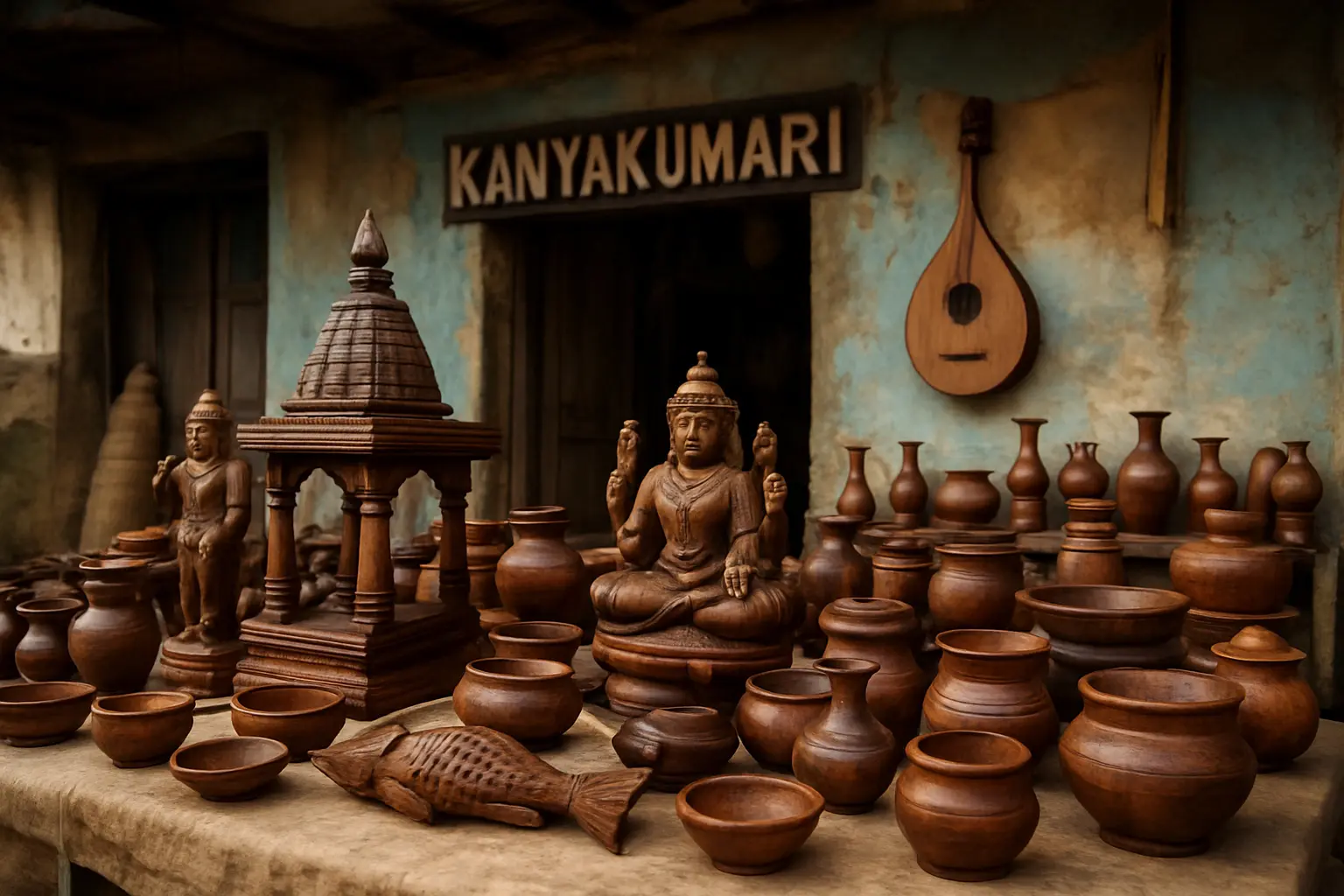 1. Wooden Handicrafts - YahTrip Travel Guide