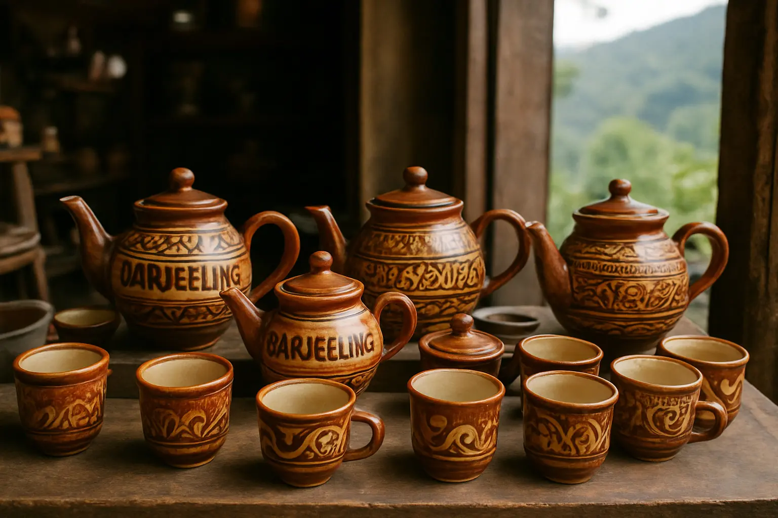 6. Tea Pots and Cups - YahTrip Travel Guide