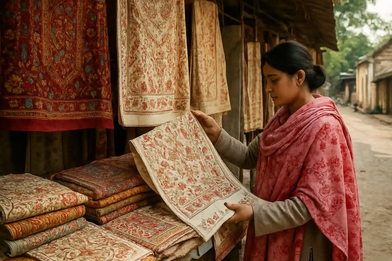 2. Traditional Chikan Handwork - YahTrip Travel Guide