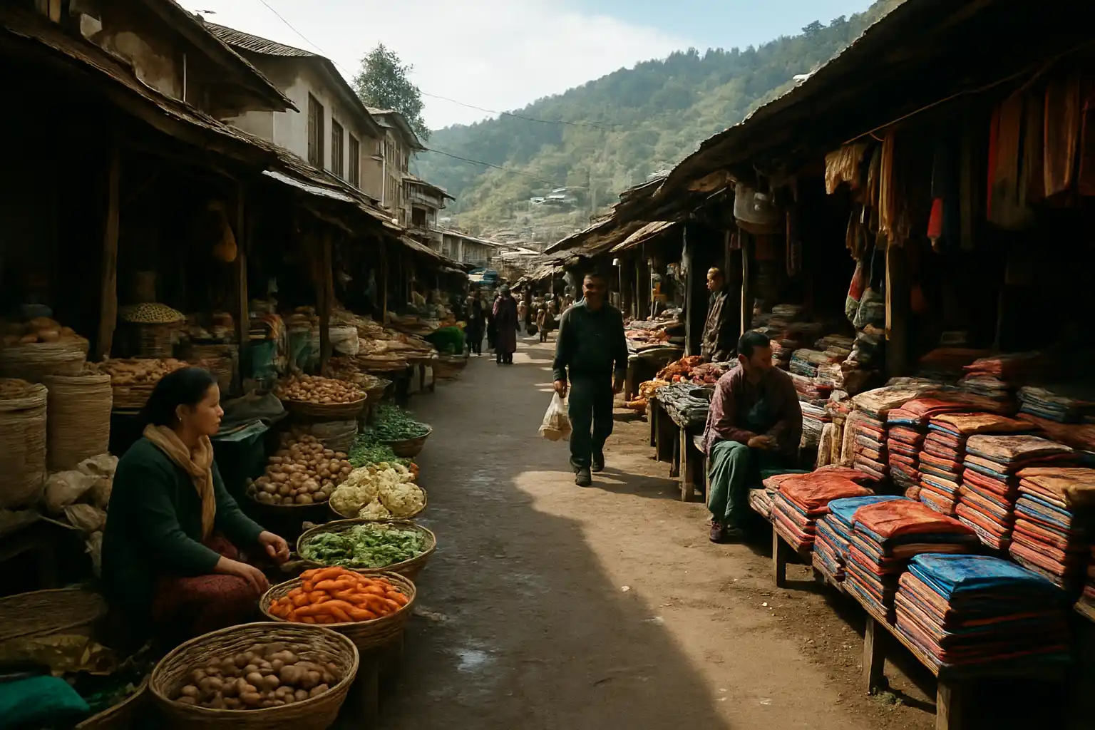5. Bhutia Busti Market - YahTrip Travel Guide