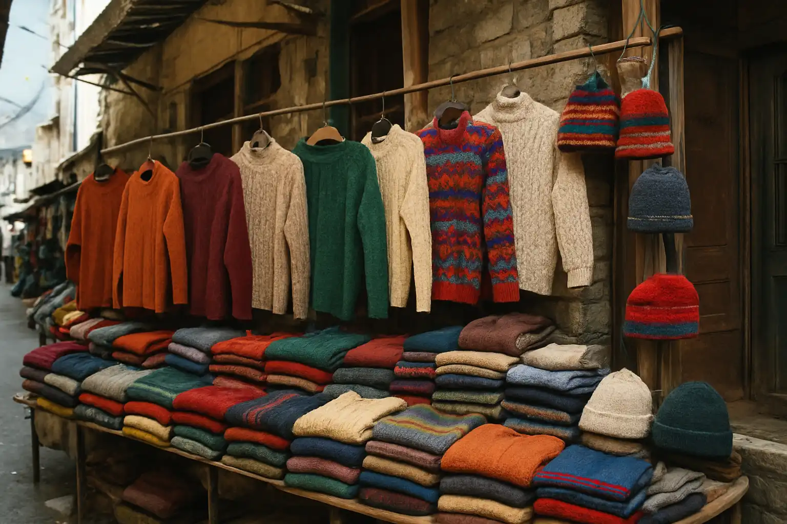 2. Woollen Clothes - YahTrip Travel Guide