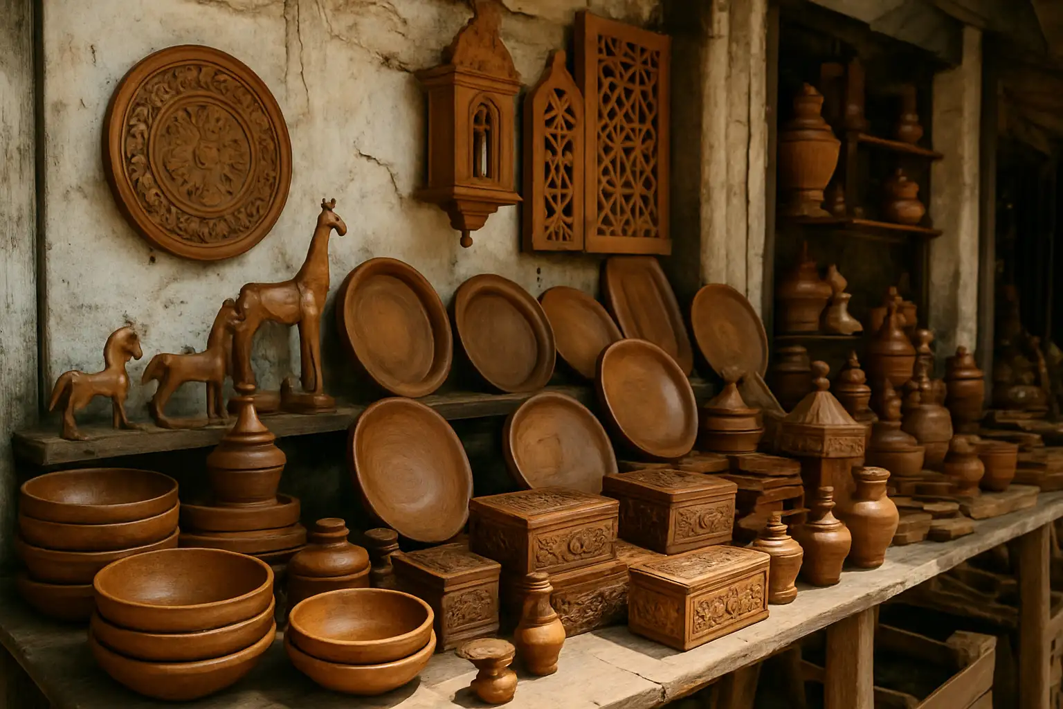 8. Wooden Crafts - YahTrip Travel Guide