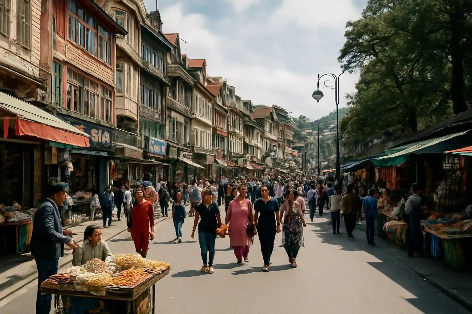 1. Mall Road - YahTrip Travel Guide