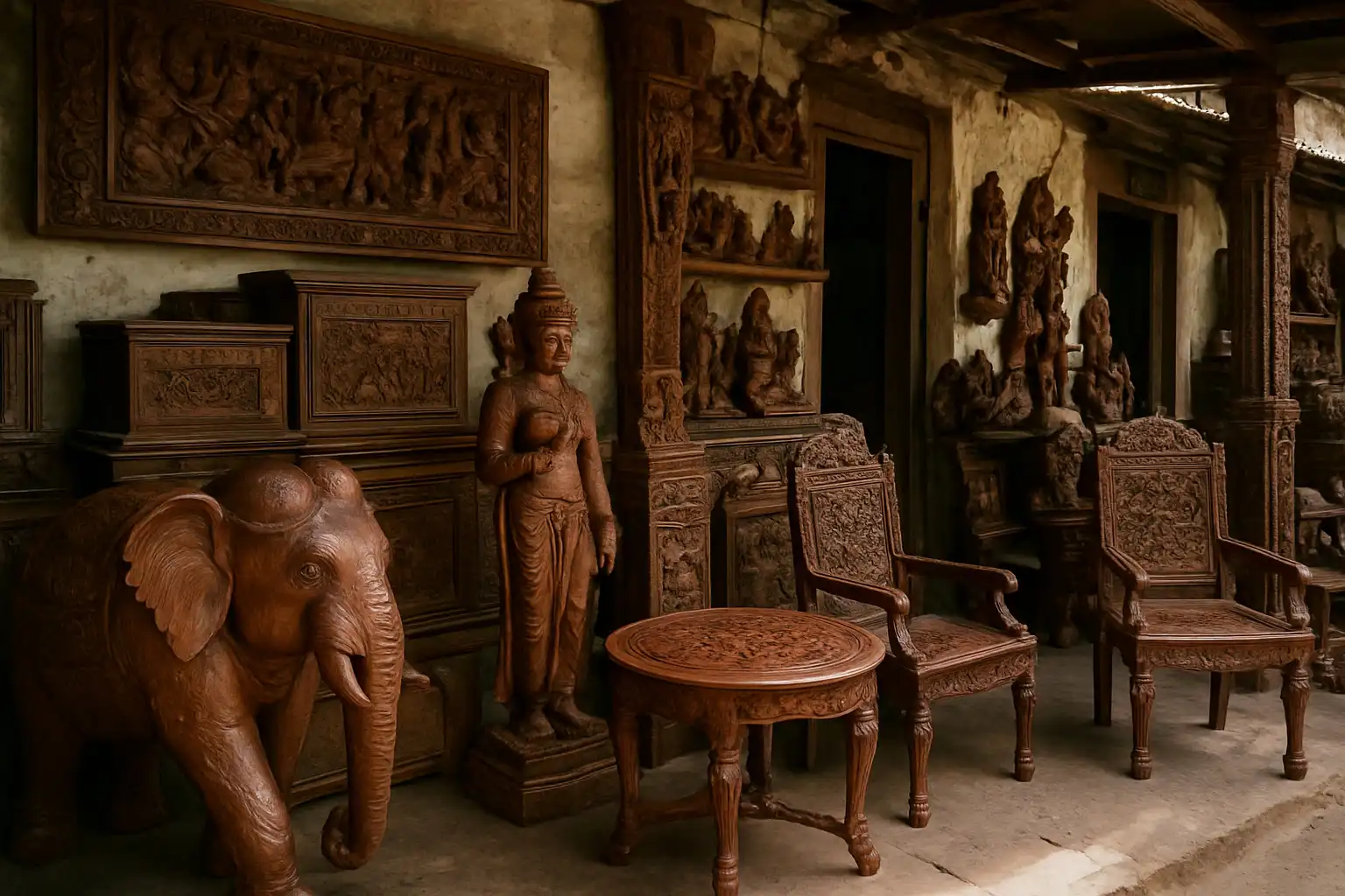 1. Rosewood Carvings - YahTrip Travel Guide