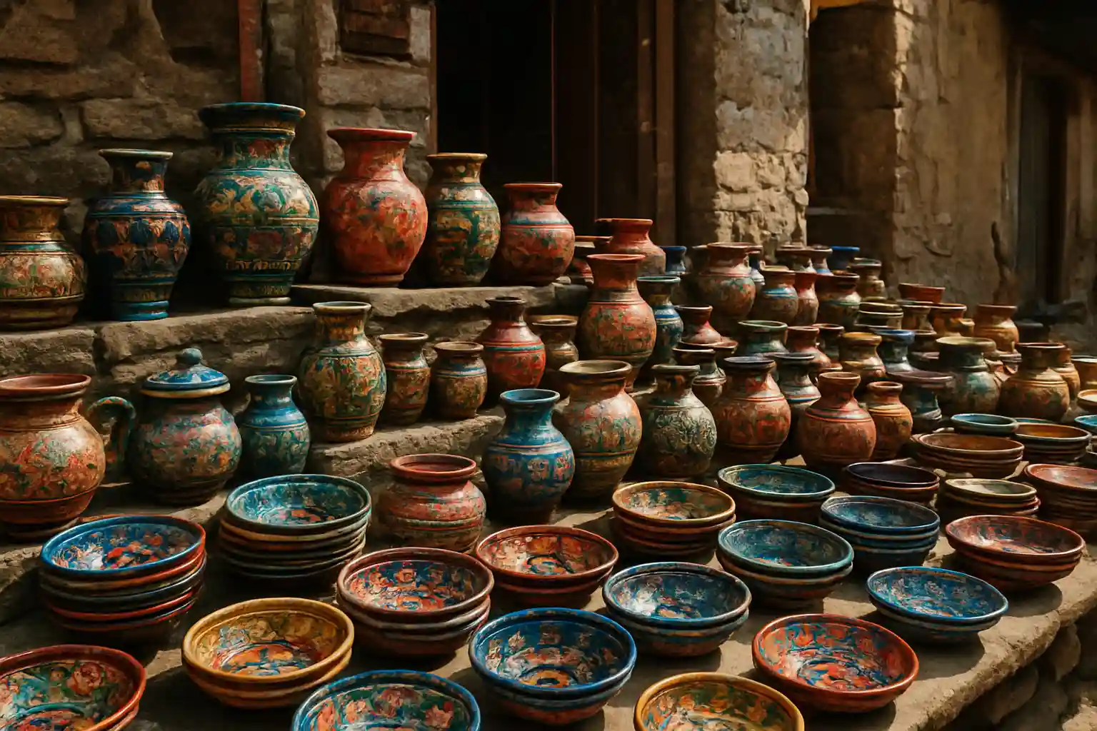 3. Handmade Pottery - YahTrip Travel Guide