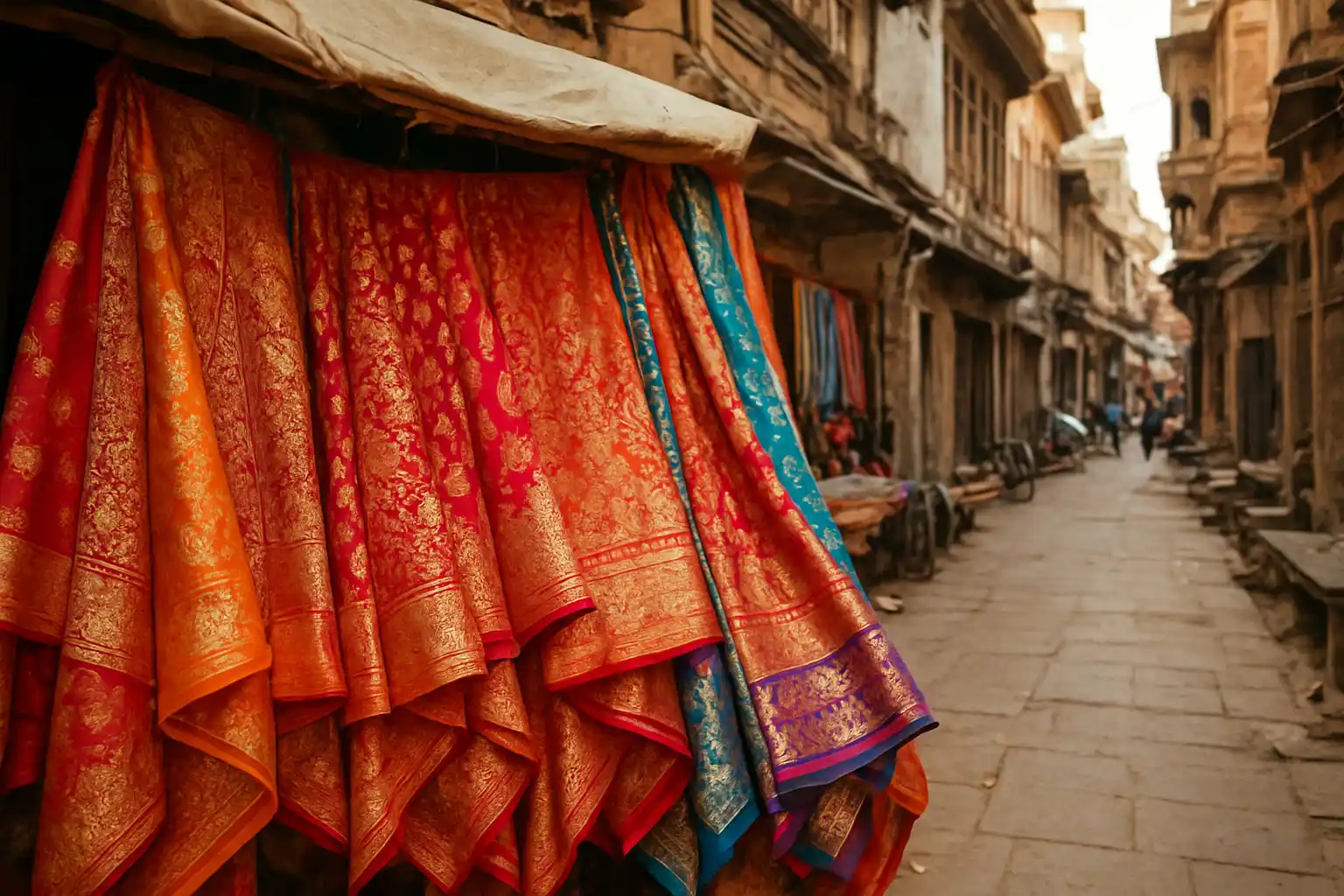 1. Banarasi Silk Sarees - YahTrip Travel Guide