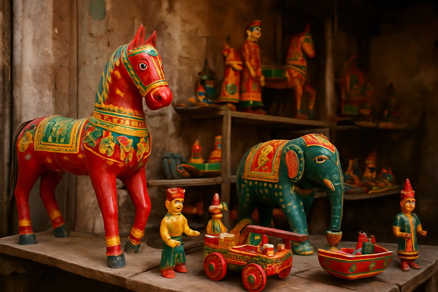 2. Wooden Toys - YahTrip Travel Guide
