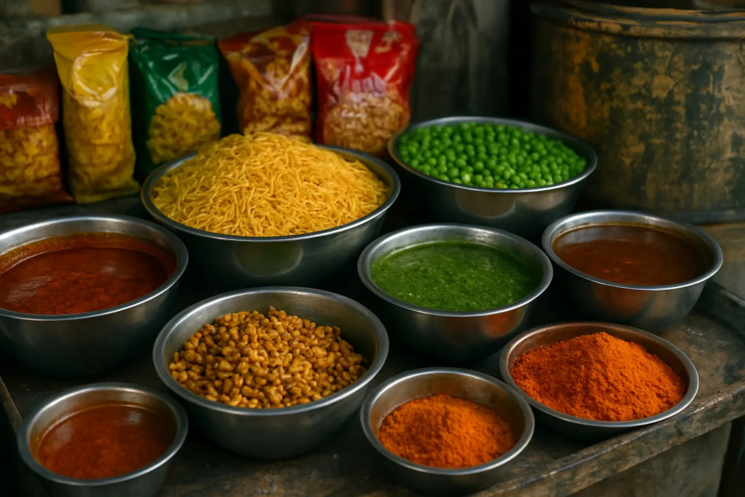 7. Mumbai Street Food Ingredients - YahTrip Travel Guide
