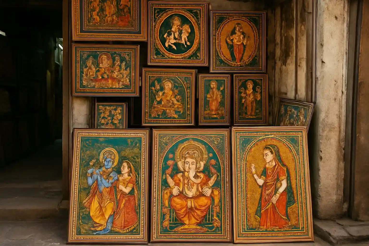 8. Traditional Paintings - YahTrip Travel Guide