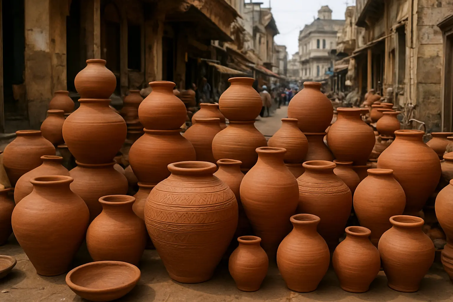 5. Terracotta Pots - YahTrip Travel Guide