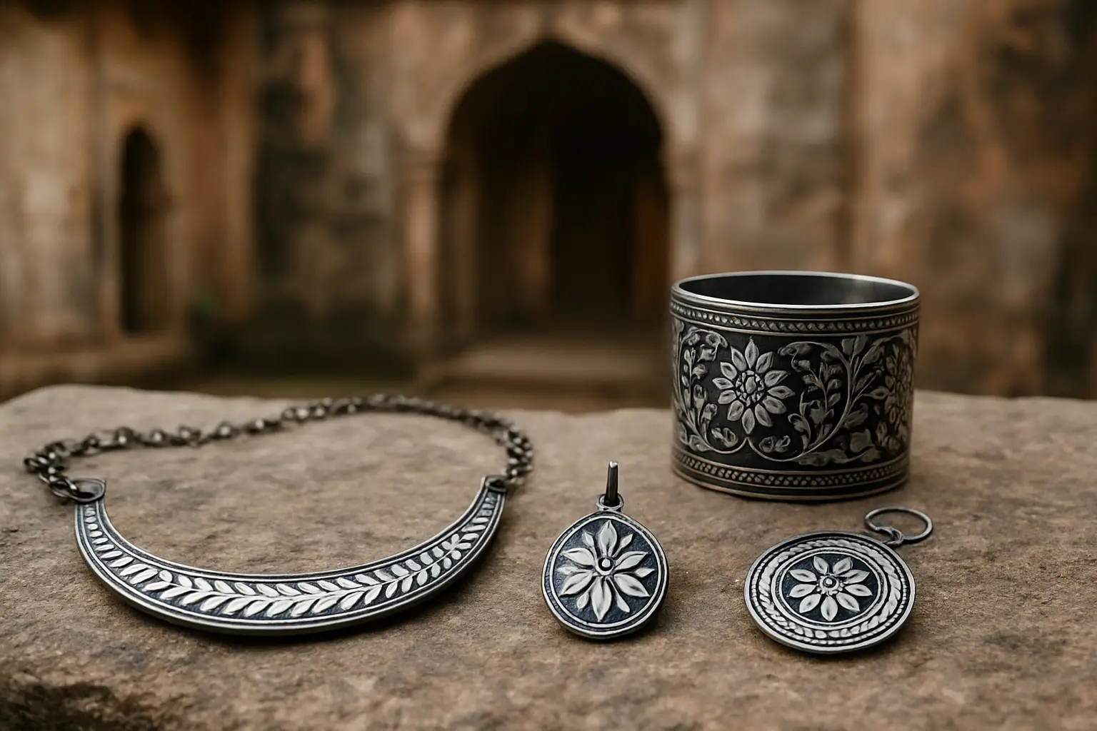 2. Bidri Jewelry - YahTrip Travel Guide