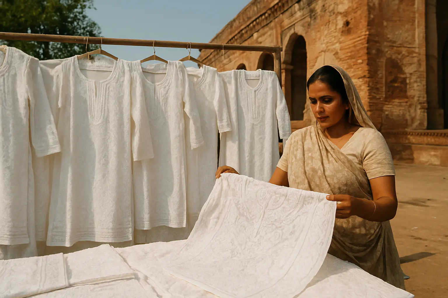 1. Chikan Embroidery - YahTrip Travel Guide